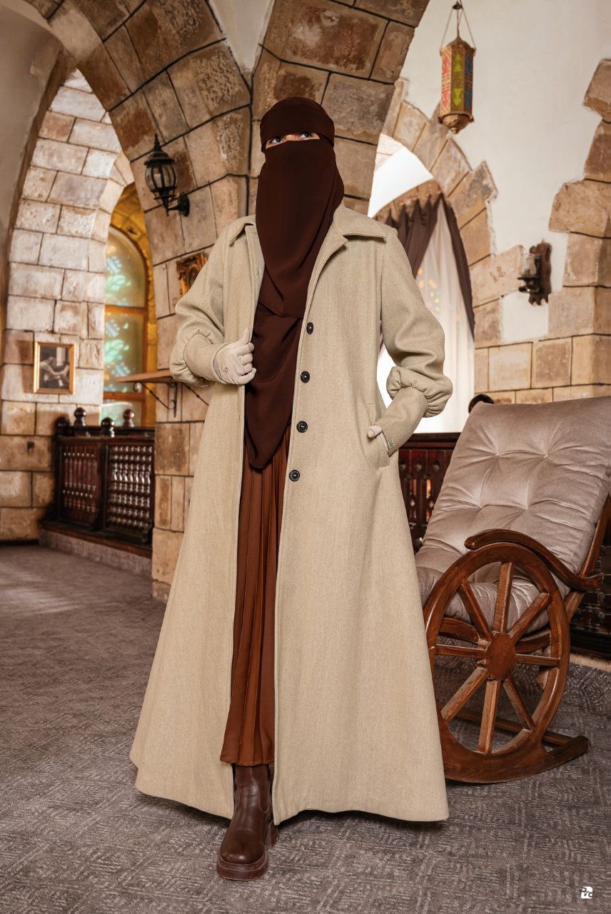 Abu Al-Fida Rawia Winter Coat - Thumbnail 5