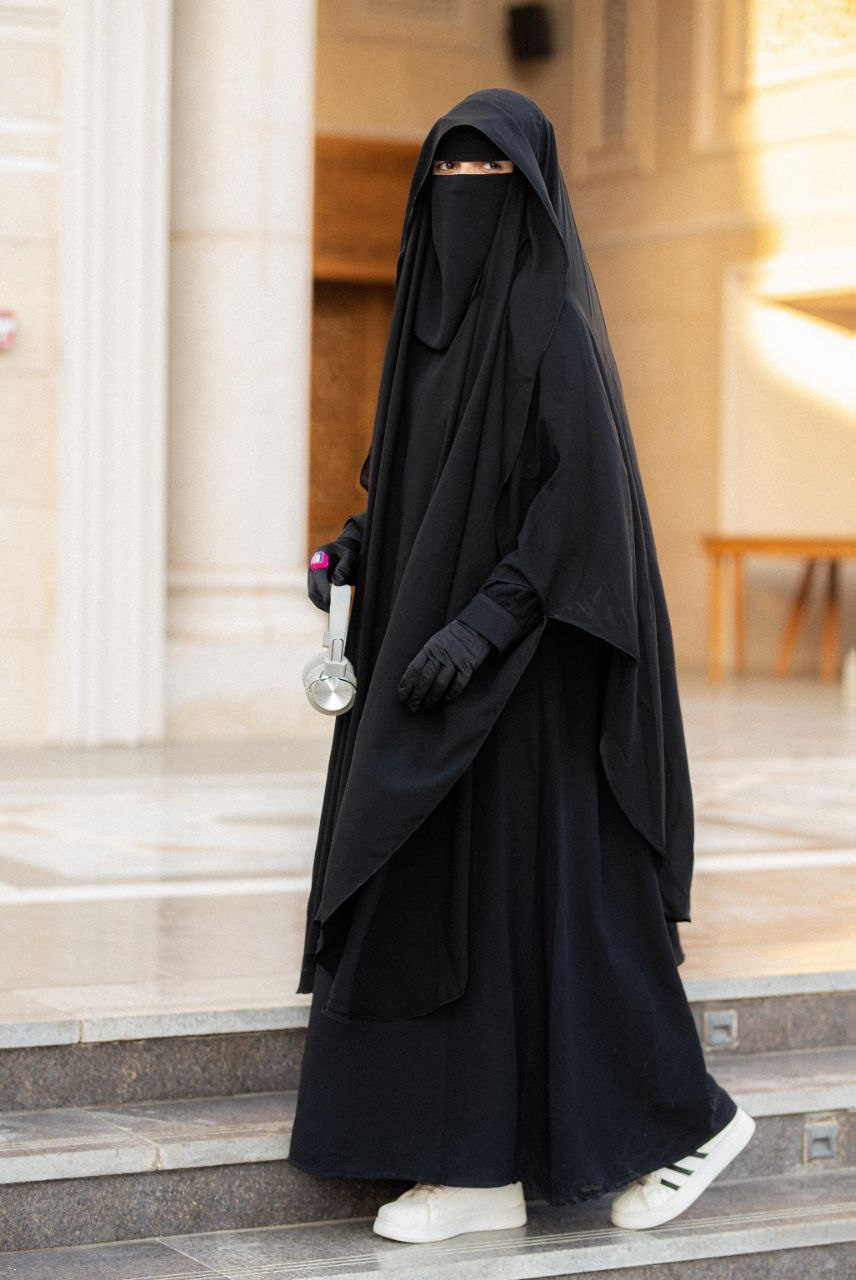 Black Khair Ghishwa Scarf