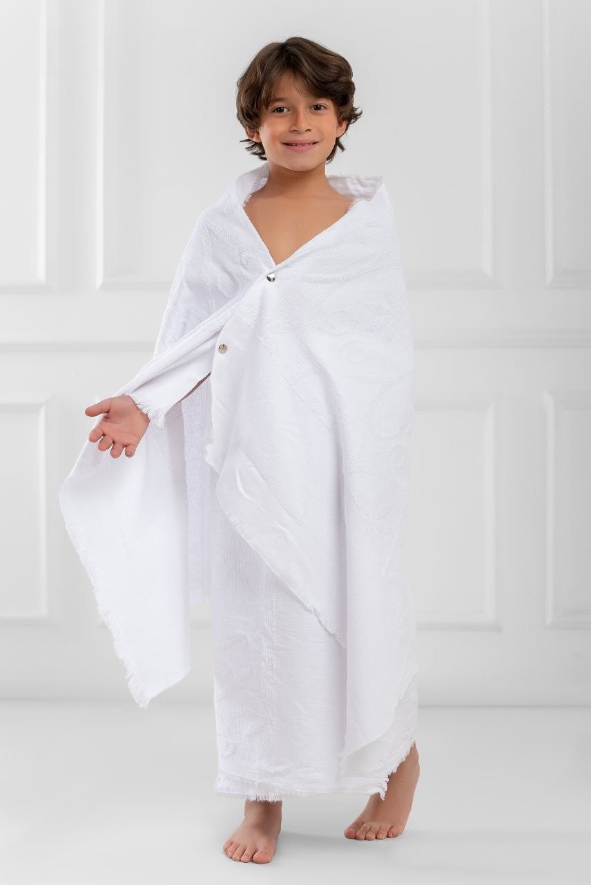 Children’s Snap-Button Ihram - Thumbnail 4
