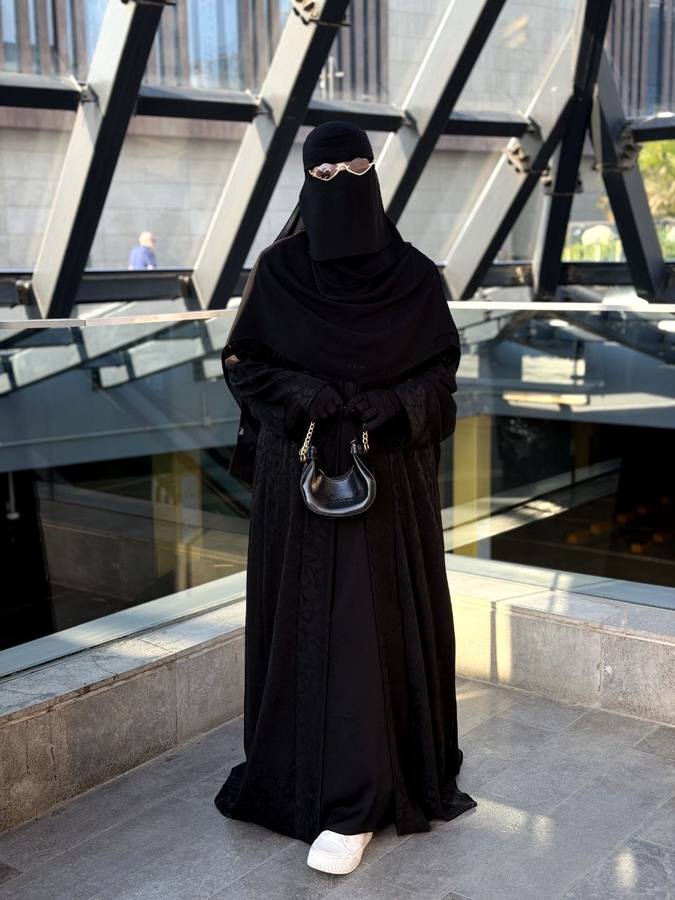 Jasmine Two-Piece TikTok Abaya - Thumbnail 4