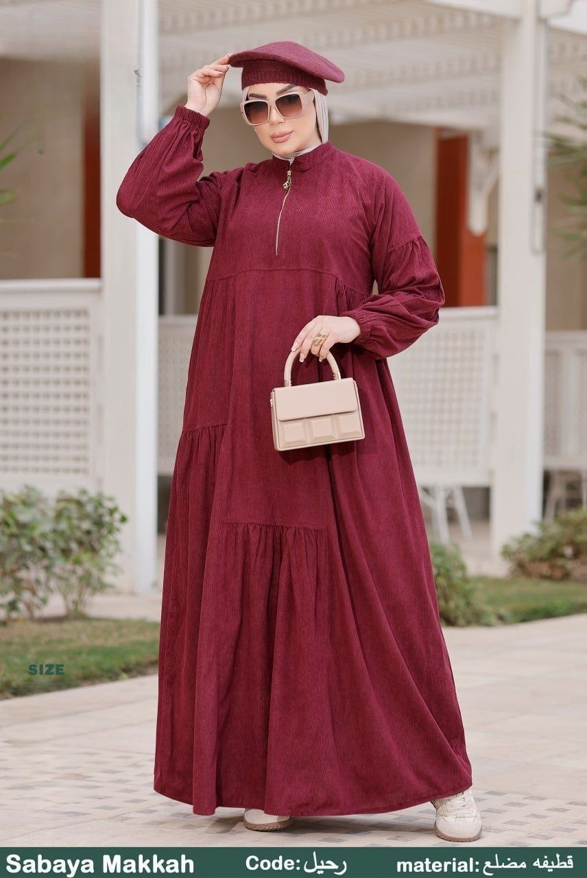 Raheel Ribbed Winter Dress