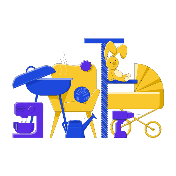 Custom inventory illustration