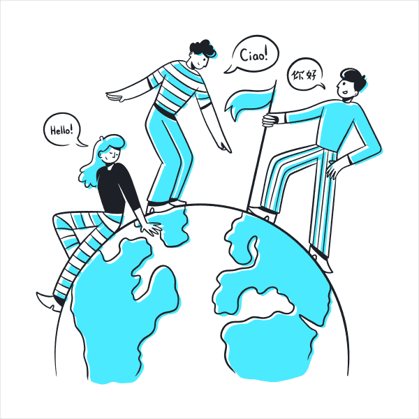 Custom languages illustration