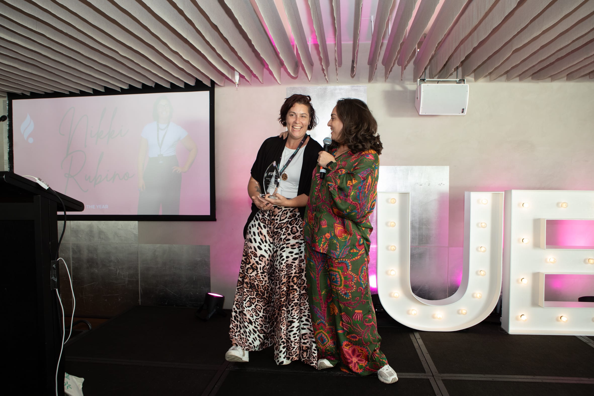 Award moment