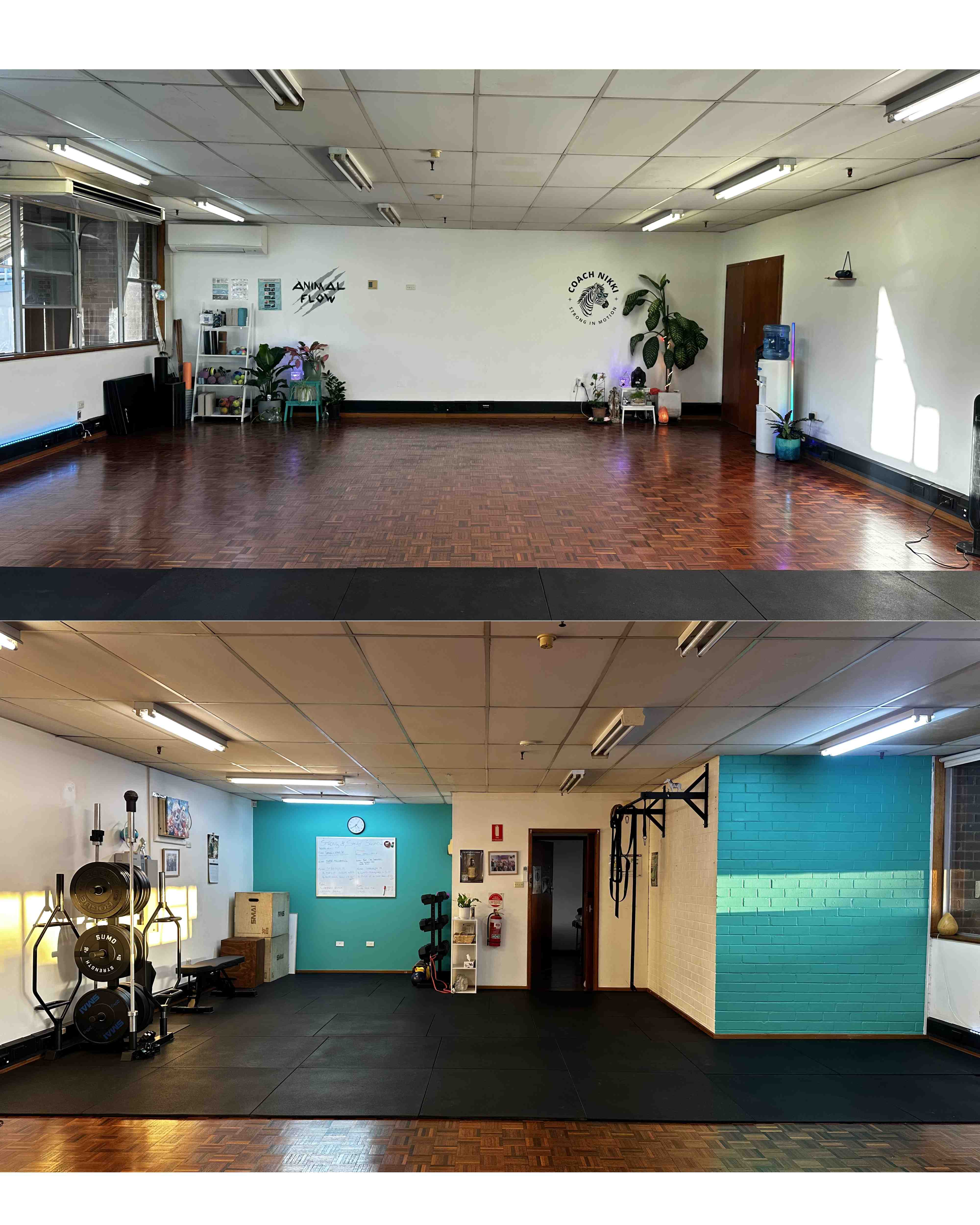 Coach Nikki's studio