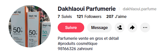 Dakhlaoui Parfumerie Zahrouni