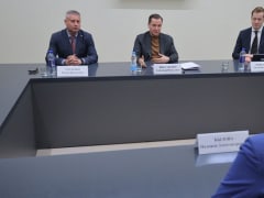 Александр Цыбульский встретился с новым ректором СГМУ Надеждой Быловой