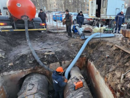ТГК-2 выполняет дополнительные работы на тепломагистрали