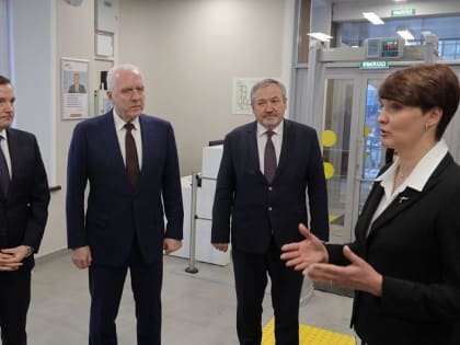 Александр Гуцан и Александр Цыбульский посетили региональный филиал госфонда «Защитники Отечества» в Архангельске