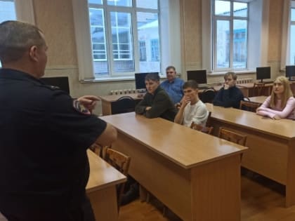 КиберДружина в Котласском филиале ГУМРФ