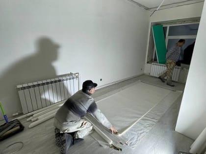 В Мезени ремонтируют служебное жилье для медработников