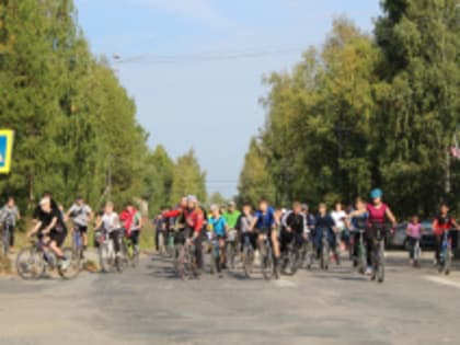 Велопробег в Онеге: за здоровый образ жизни