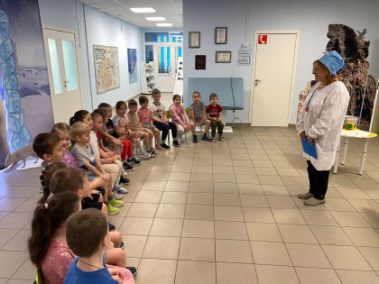 Сотрудники Архангельского центра общественного здоровья помогают юным северянам прививать полезные привычки