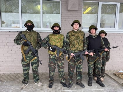 Наши студенты – участники муниципального этапа военно-спортивной эстафеты