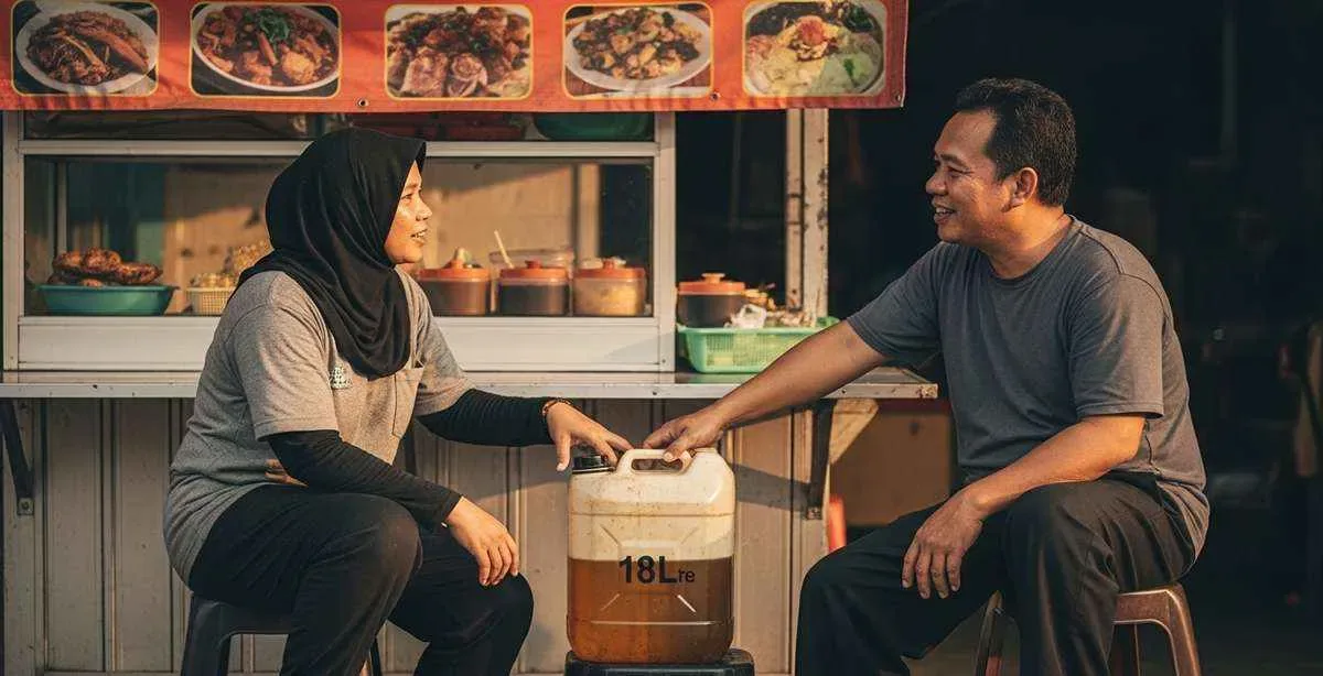 Ciri minyak jelantah berkualitas