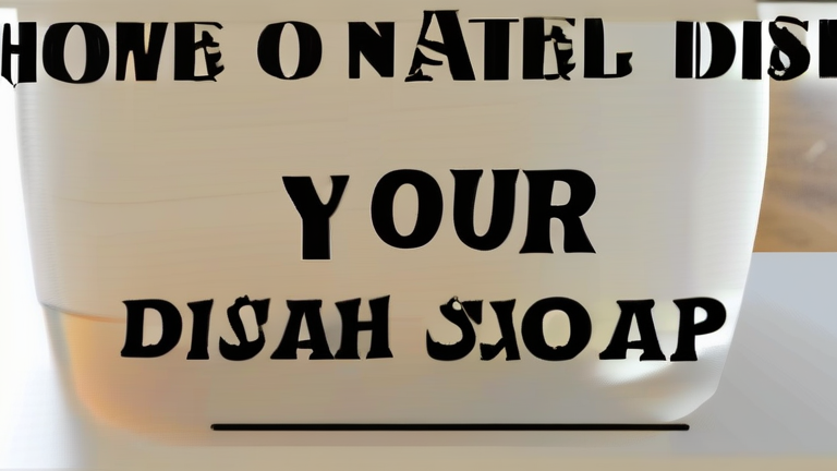 How to Make Your Own DIY Natural Dish Soap