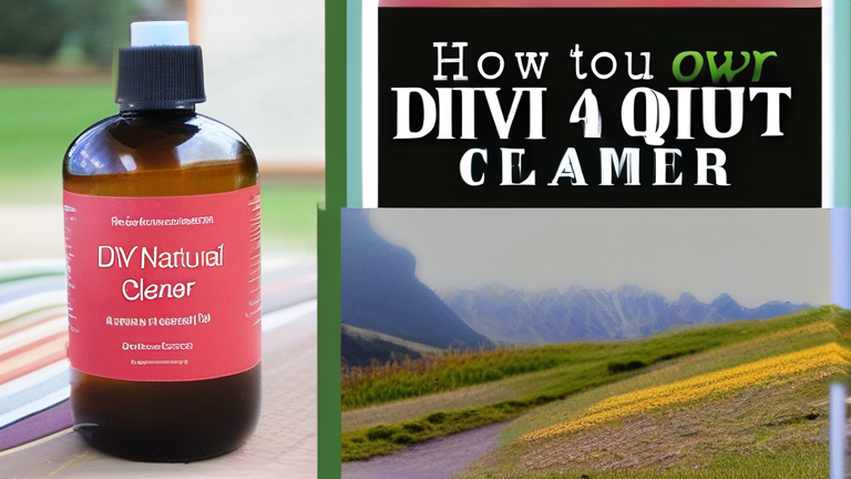 How to Make Your Own DIY Natural Qiviut Cleaner