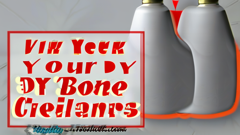 How to Make Your Own DIY Natural Bone Cleaner