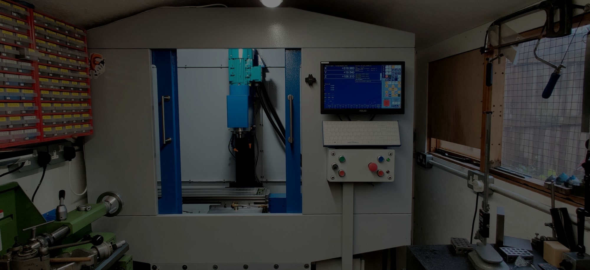 Bool Audio CNC mill — where every Clear Wave part begins
