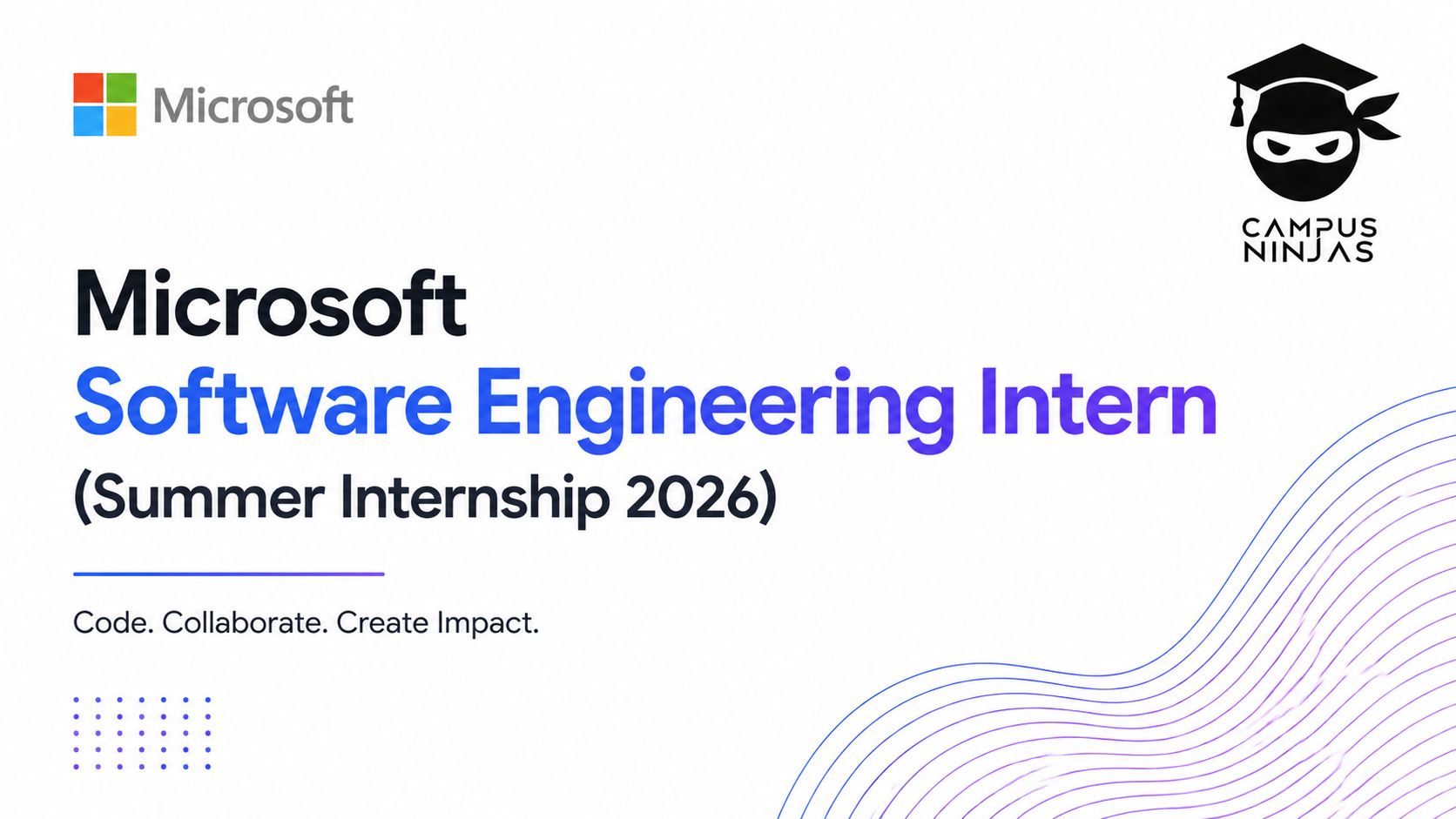 Microsoft Software Engineering INTERN (Summer Internship 2026 ...