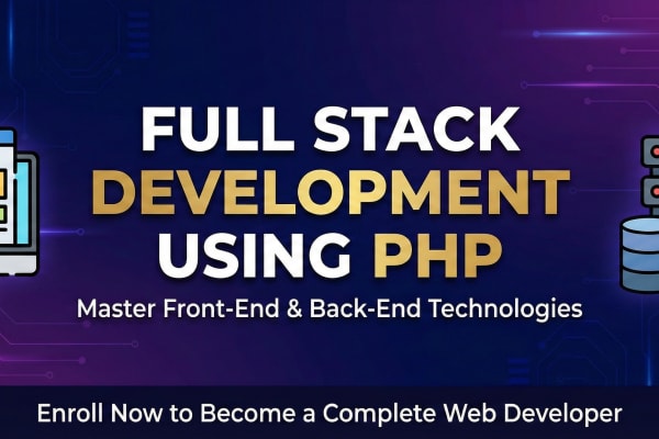 FULL STACK DEVELOPMENT USING PHP