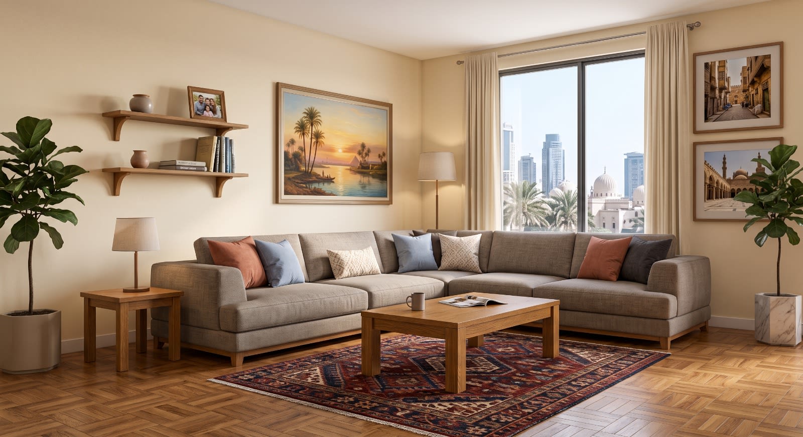 L-Shaped Sofa