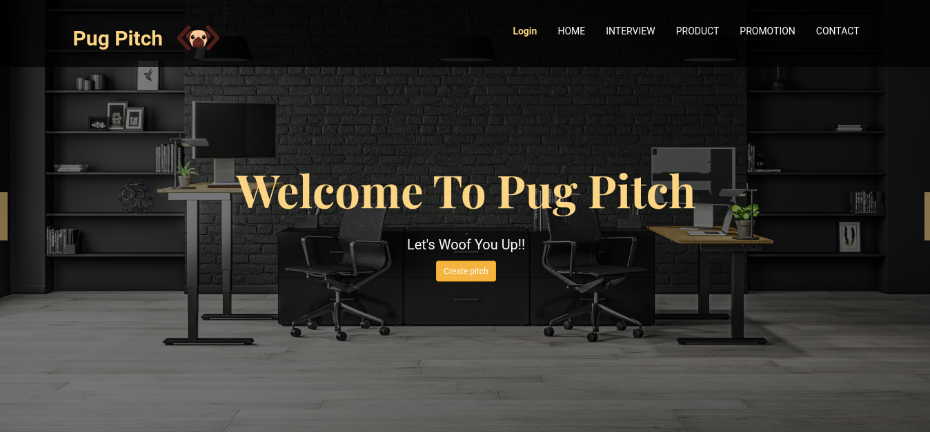 Pug Pitch