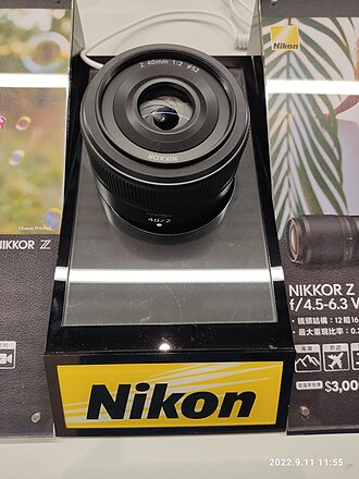 Nikon NIKKOR Z 40mm f/2