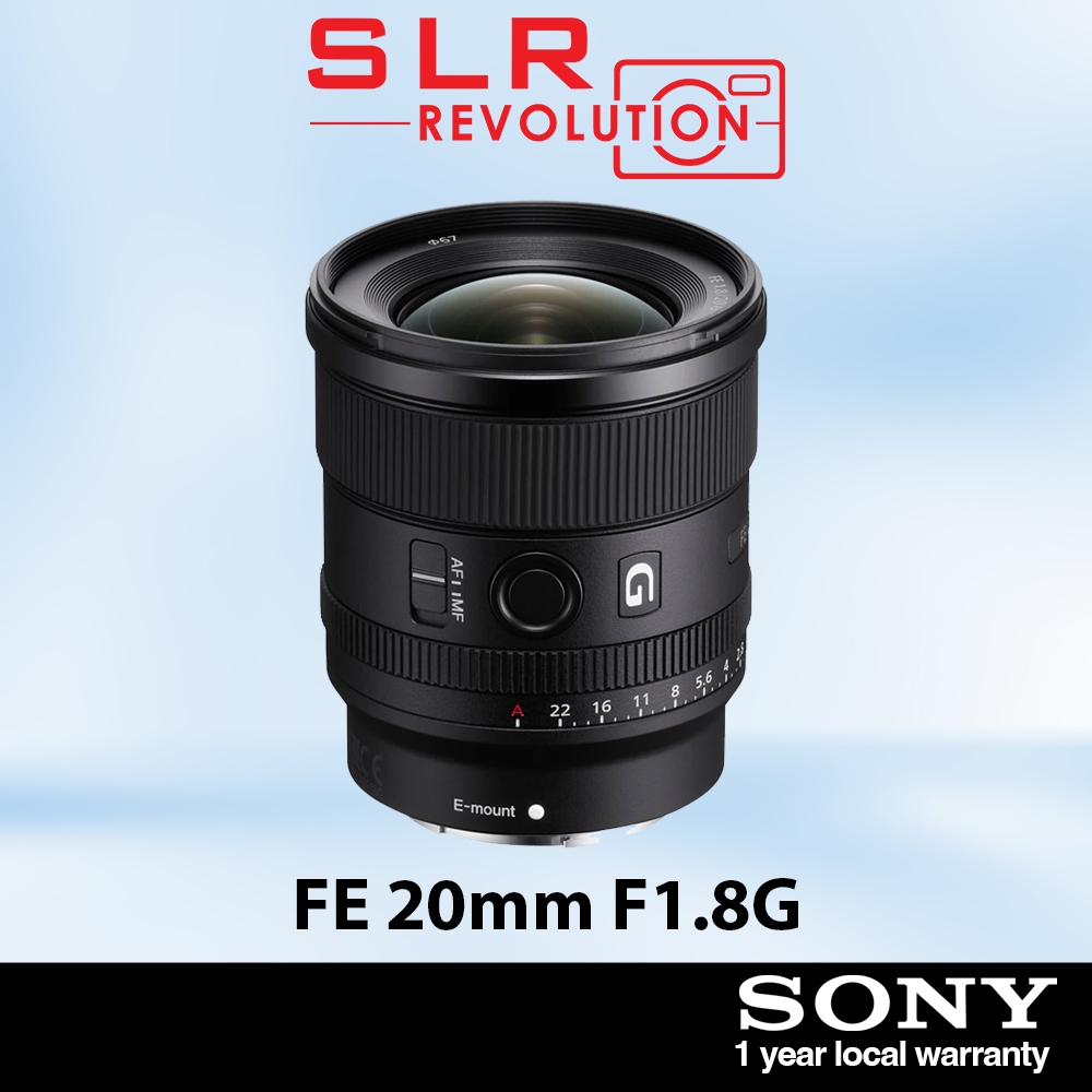Sony FE 20mm F1.8 G