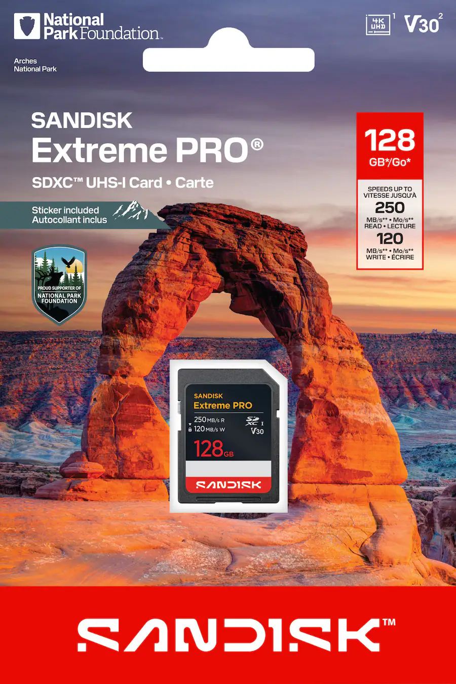 SanDisk Extreme PRO UHS-I V30 256GB