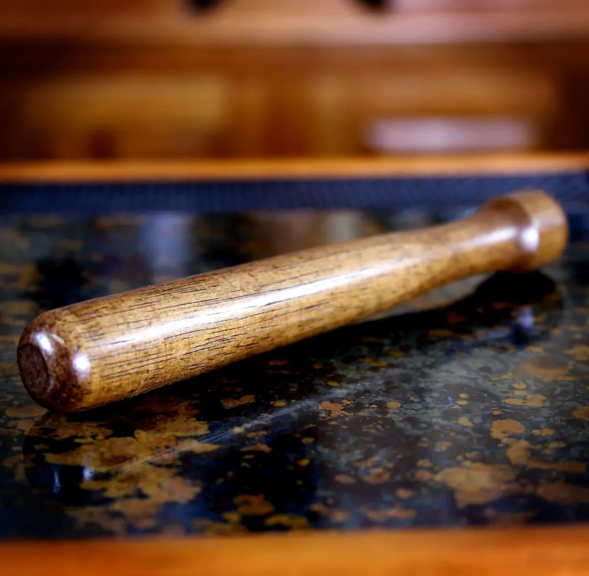 8" Wood Muddler view 1