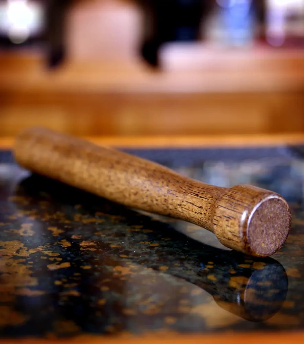 8" Wood Muddler view 2