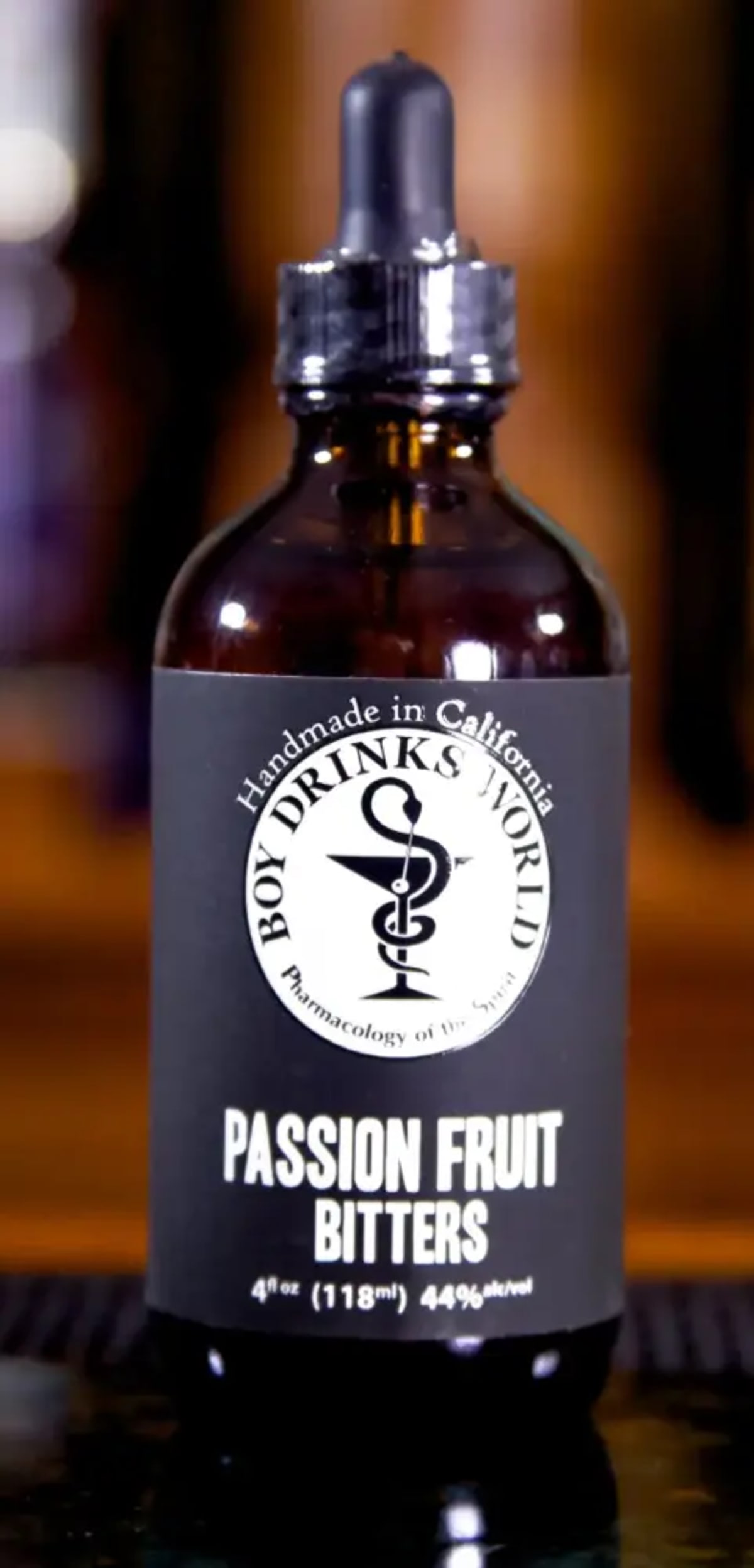Boy Drinks World Passion Fruit Bitters, 4 oz view 1