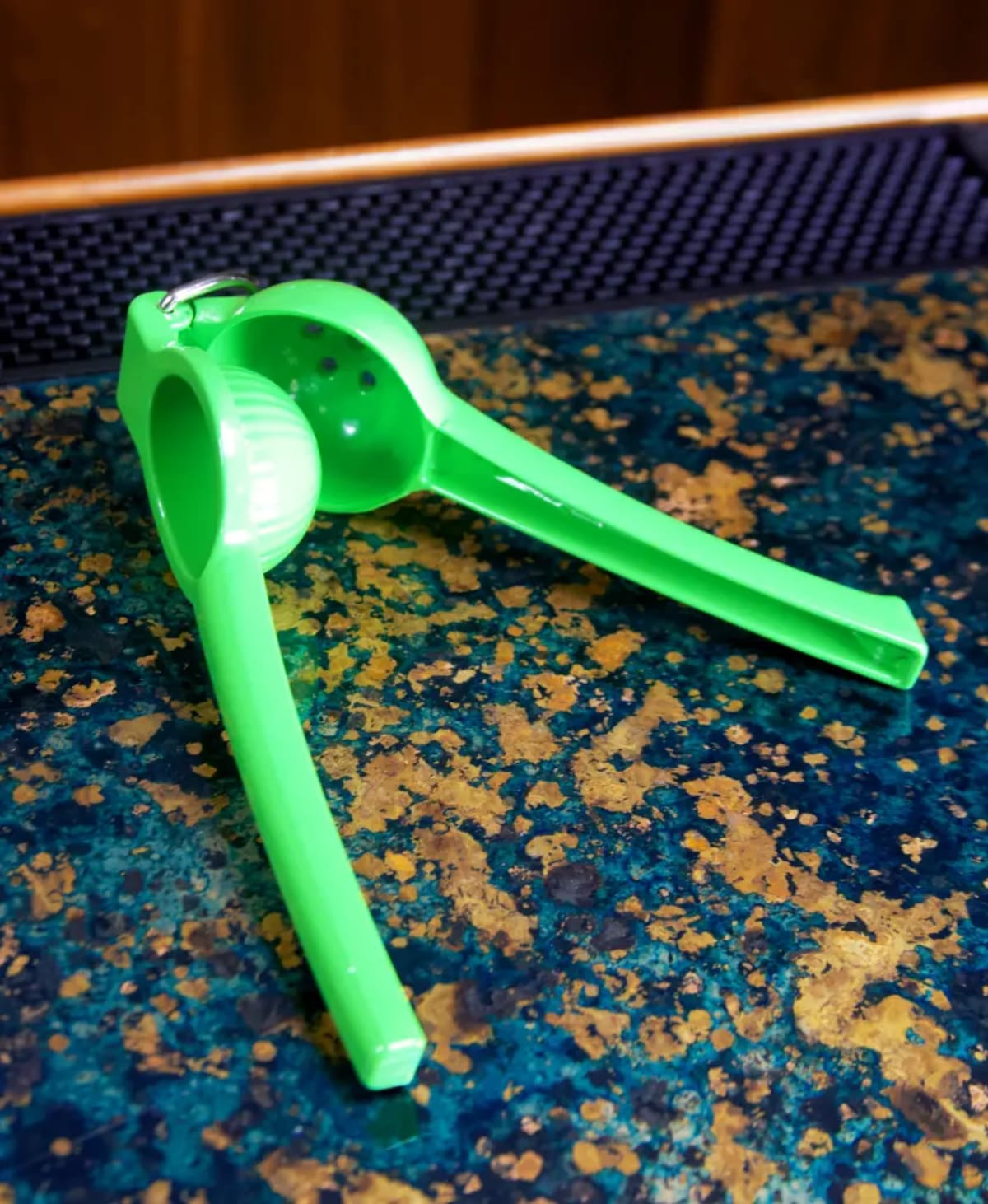Green Enameled Lime Squeezer view 2