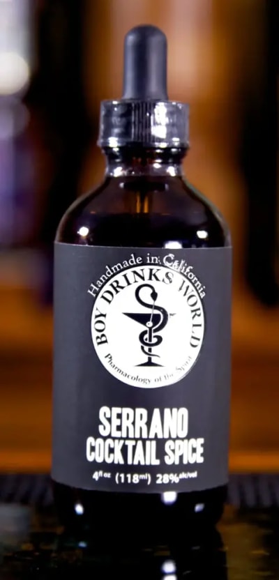 Boy Drinks World Serrano Cocktail Spice, 4 oz