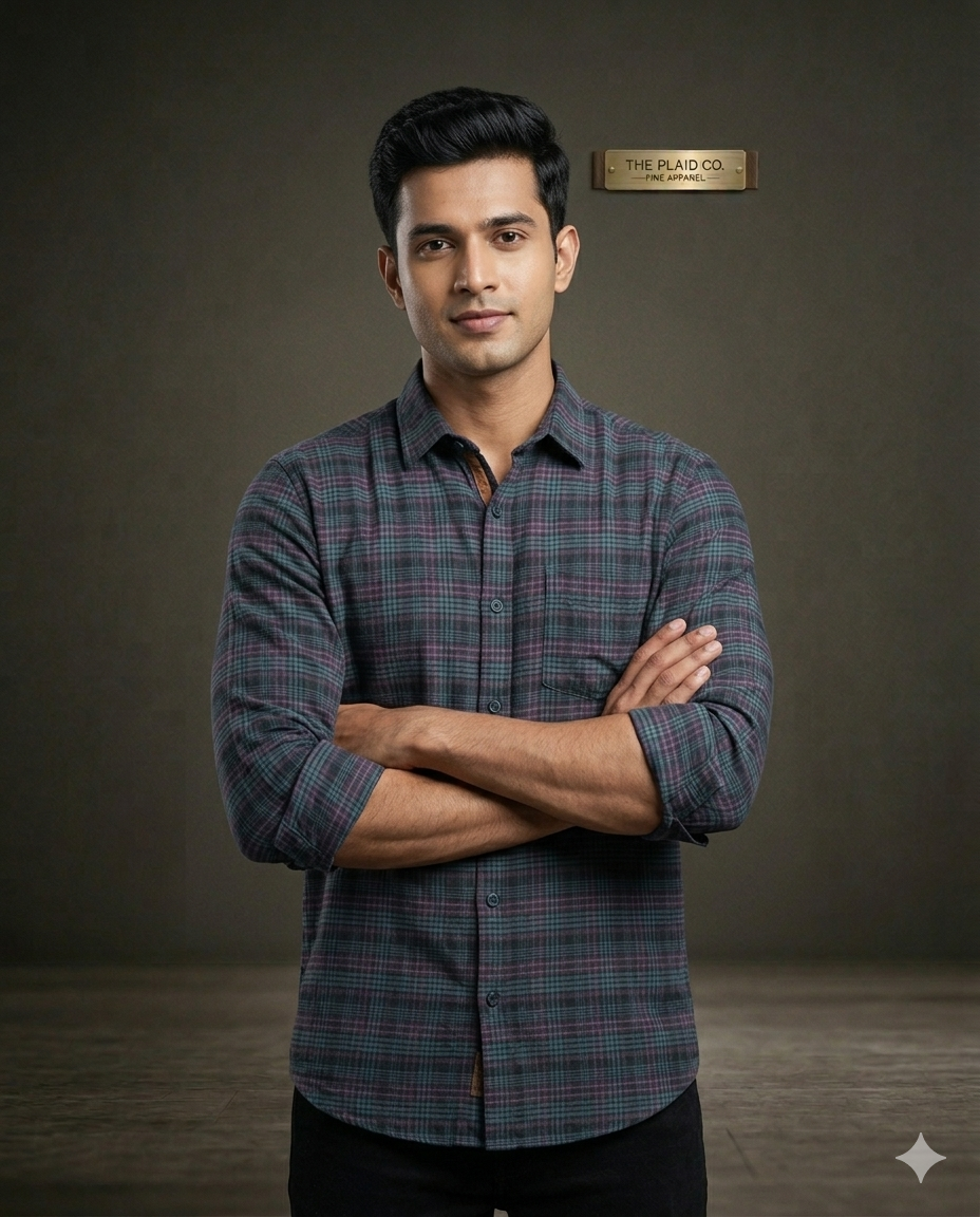 Slim Fit fomal cotton shirt