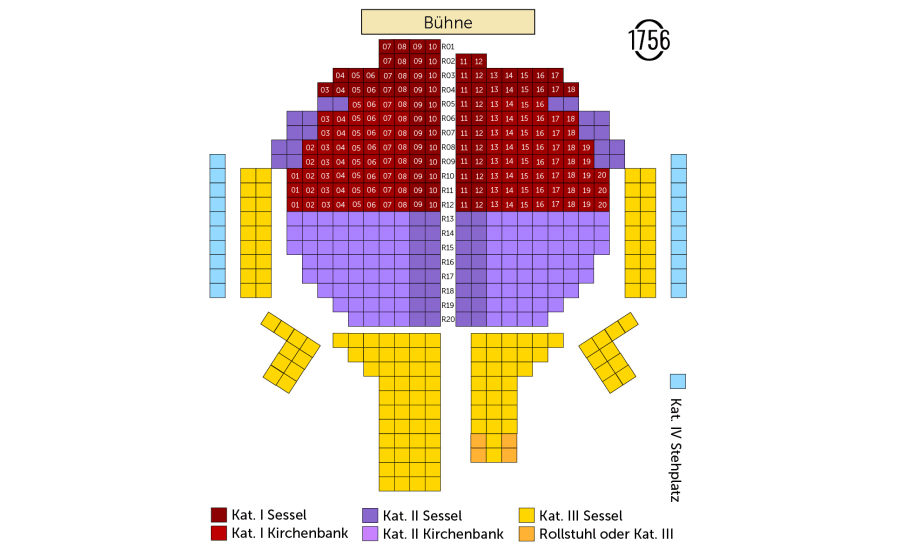 Plano de la sala
