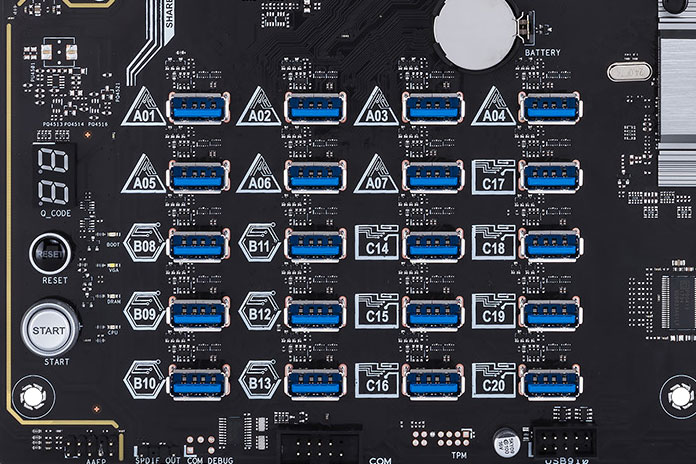 ASUS H370 Mining Master
