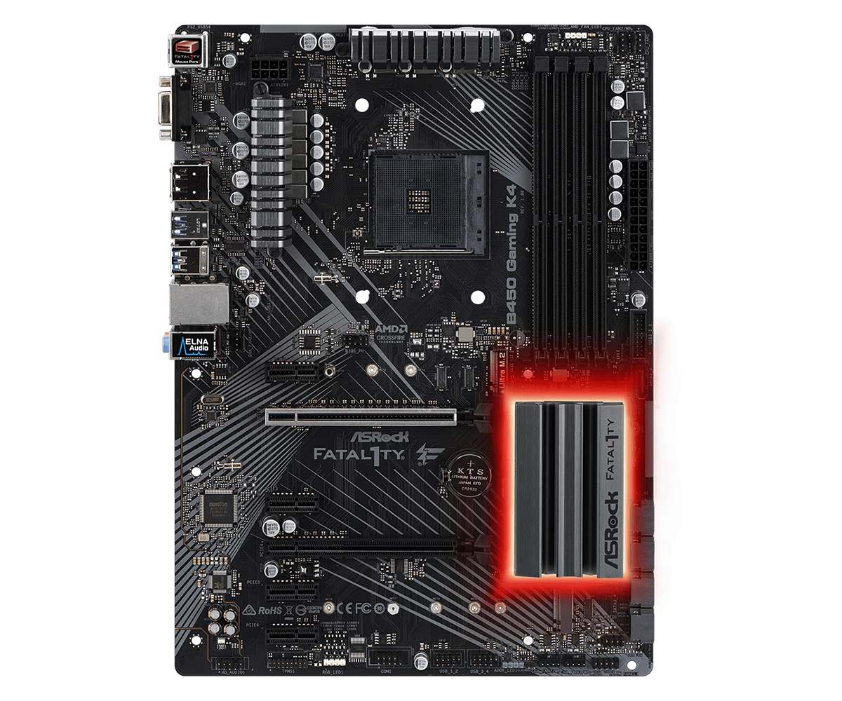Motherboard B450 Dari ASRock