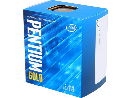 Intel Pentium Gold G5400