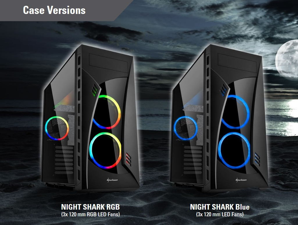 Sharkoon NIGHT SHARK ATX