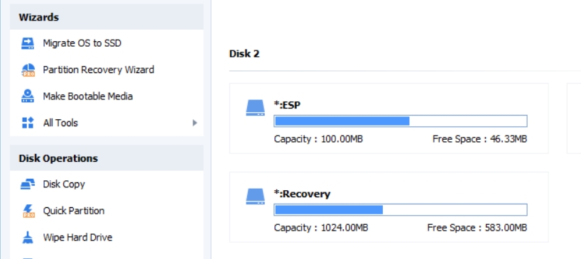 AOMEI Partition Assistant 8.0