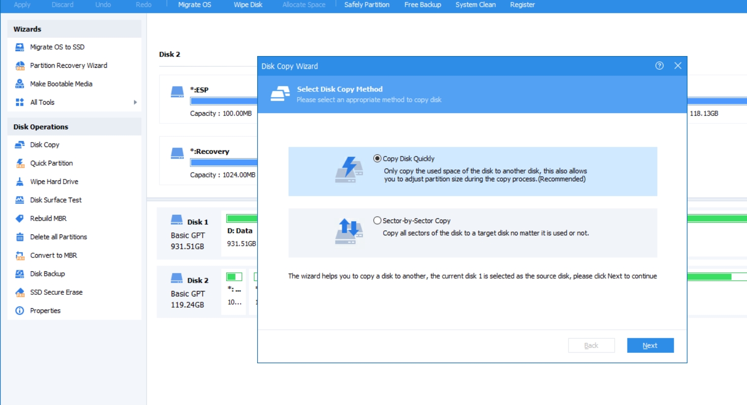 AOMEI Partition Assistant 8.0