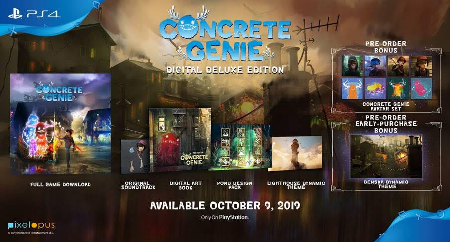 Game PS4 Concrete Genie