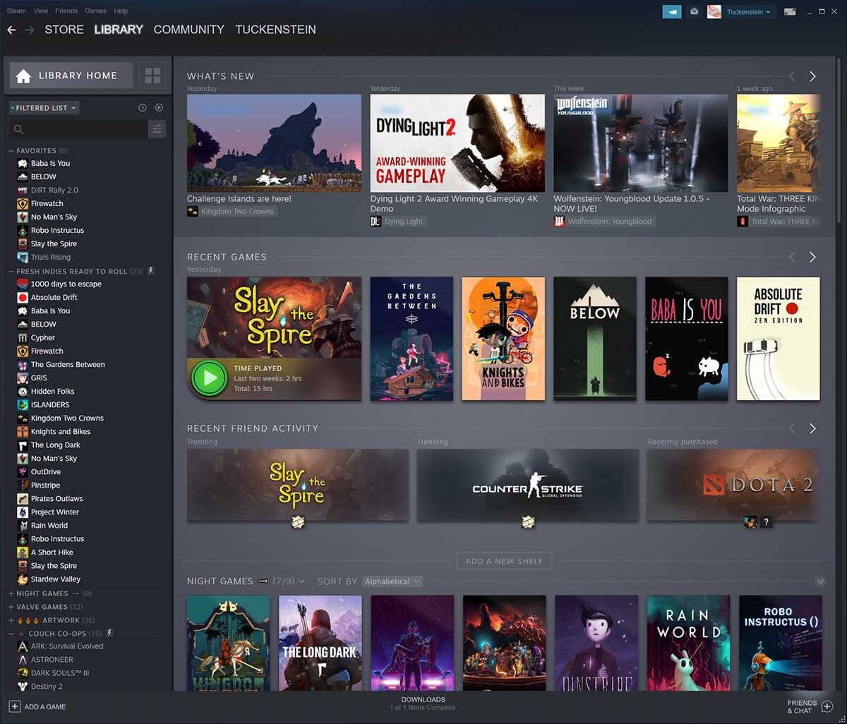 Steam Library
