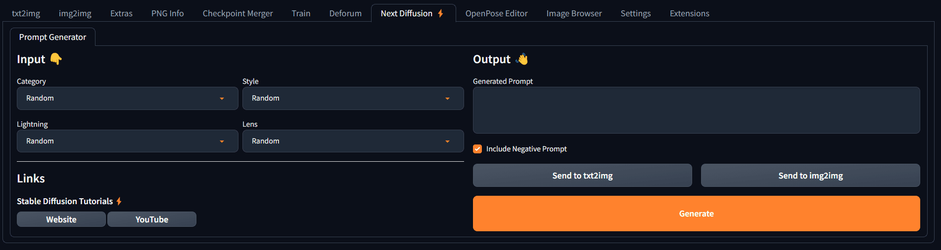 GitHub - NextDiffusion/next-diffusion-prompt-generator: Next Diffusion ...