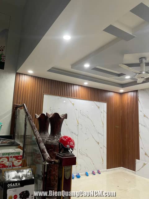 thi công ốp tường pvc vân đá cao cấp tại Bình DƯơng