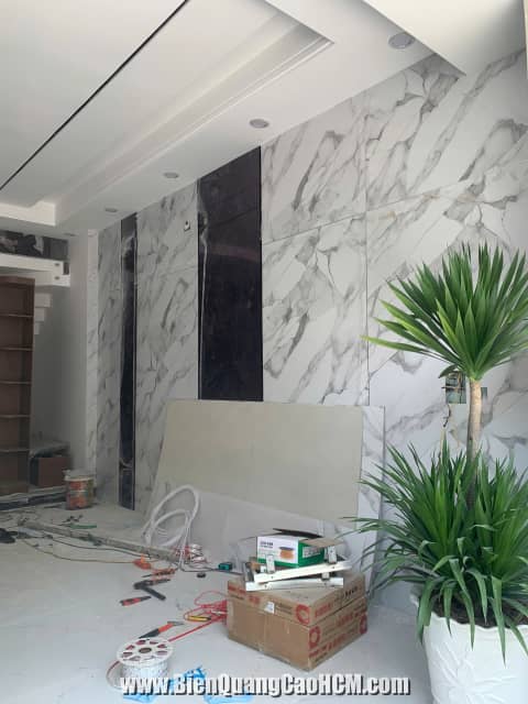 thi công tranh 3d ốp tường quảng cáo HCM