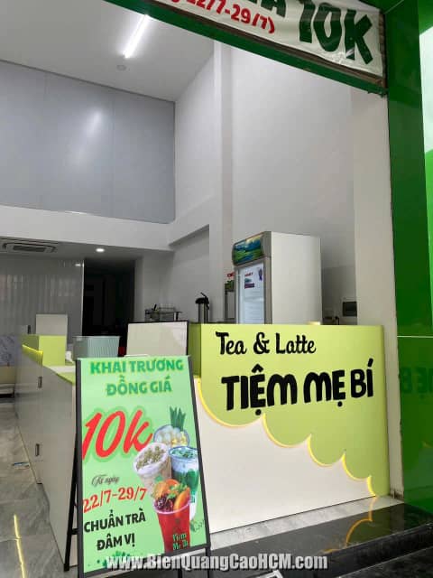 bảng hiệu hộp đèn quảng cáo quán cafe đồng nai