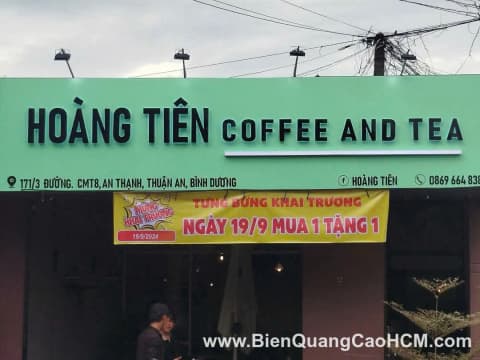 làm bảng hiệu tại Thuận An, Bình Dương